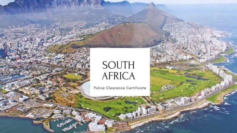 How to get Police certificate in South Africa