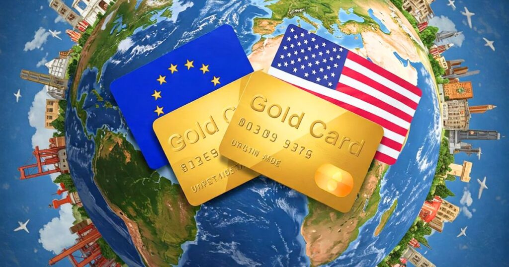 US and EU Gold Card Visa